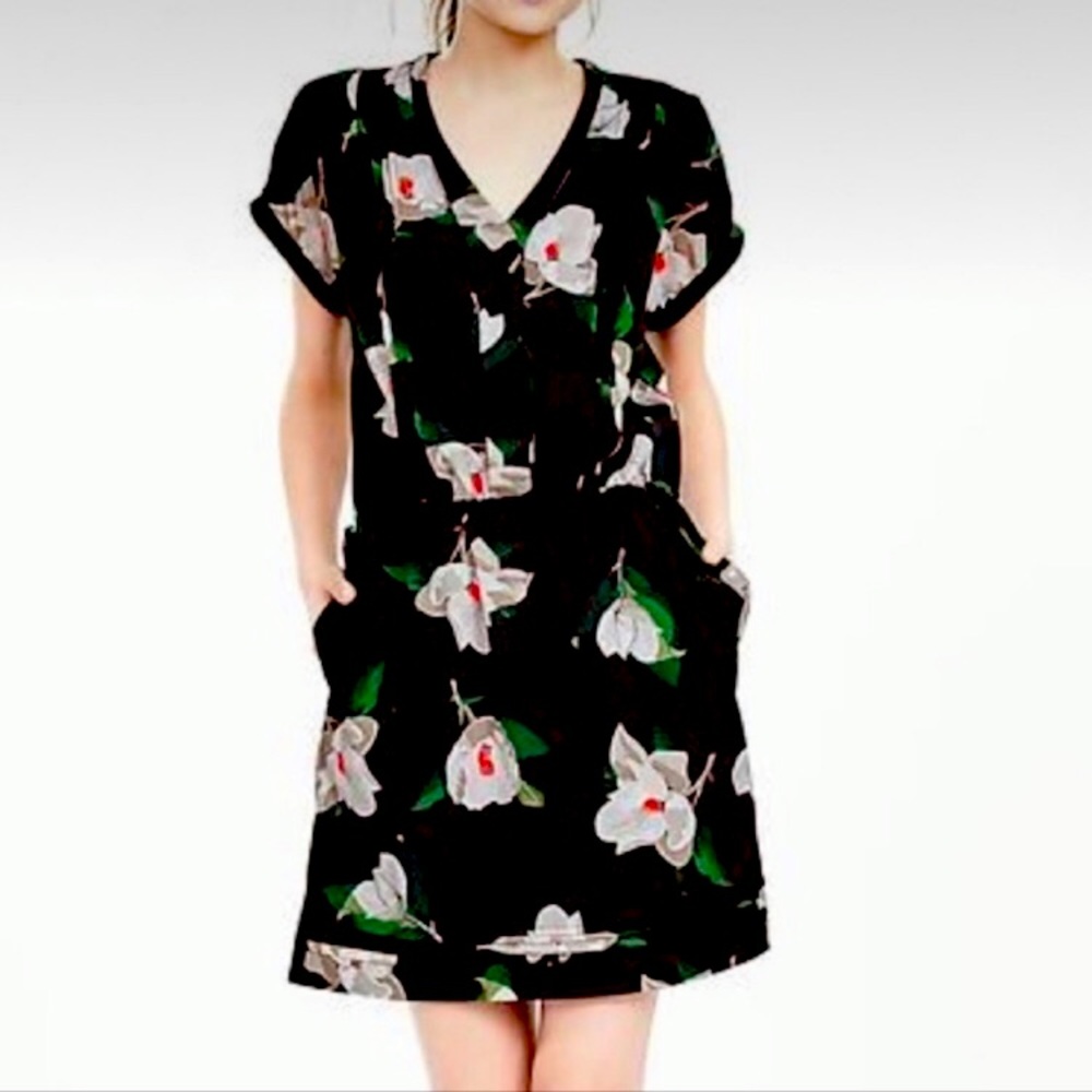 Banana Republic Magnolia Spring Dress with Drawstring